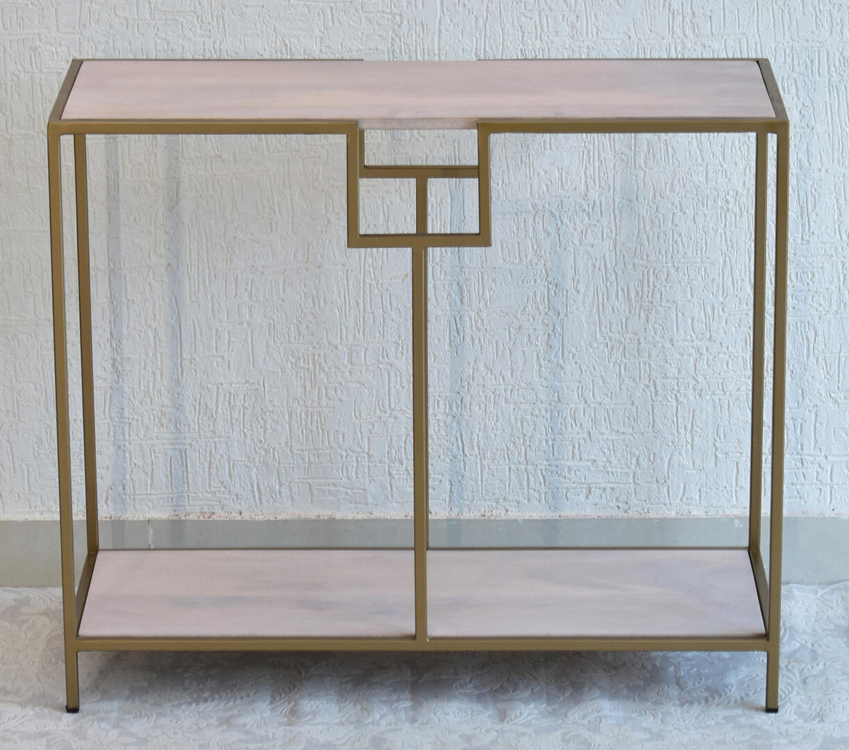 Kenny Multipurpose White Console Hall Table